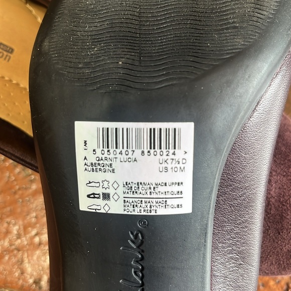 Size 10 purple pumps new - Picture 6 of 7